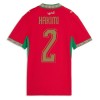 Marokko Achraf Hakimi #2 Hjemmedrakt Kvinner VM 2026 Kortermet
